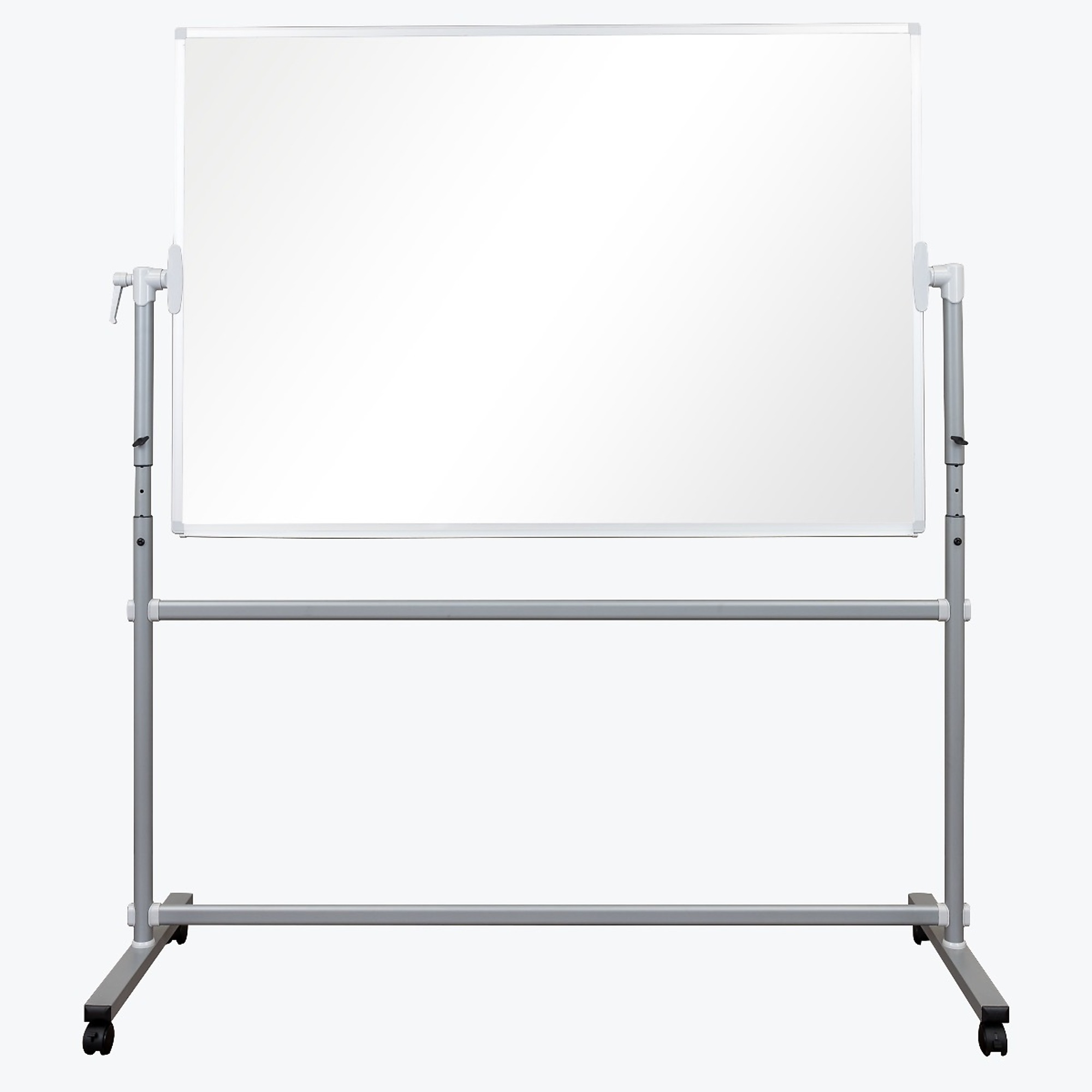 Luxor Mobile Magnetic Dry Erase Board, Color Finish White, Pieces (qty.) 1, Material Steel, Model# MB6040WW